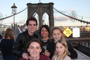 On the Brooklyn Bridge