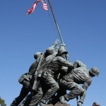 Vlag op Iwo Jima