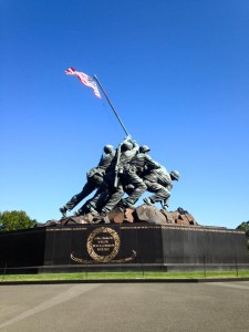 Vlag op Iwo Jima