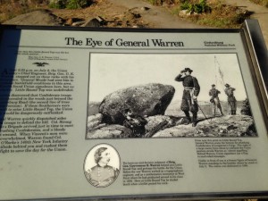 The eye of Gen. Warren
